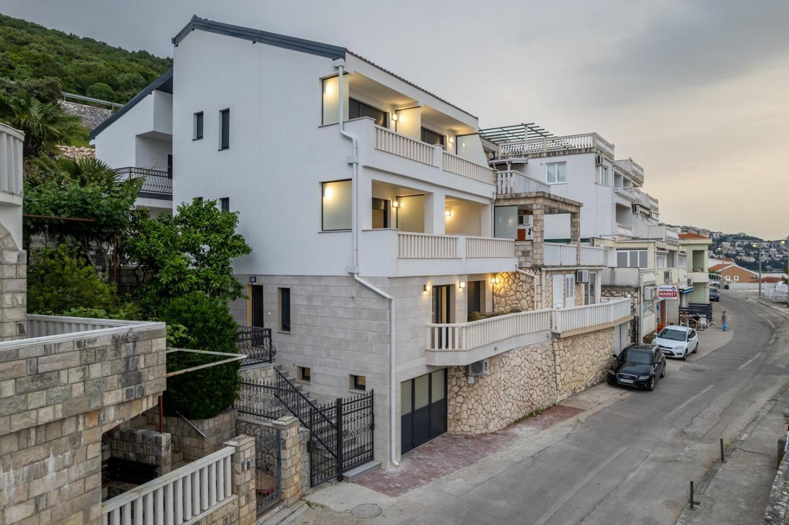 Villa Emina Sa Privatnom Plazom I Parkingom Neum Bagian luar foto
